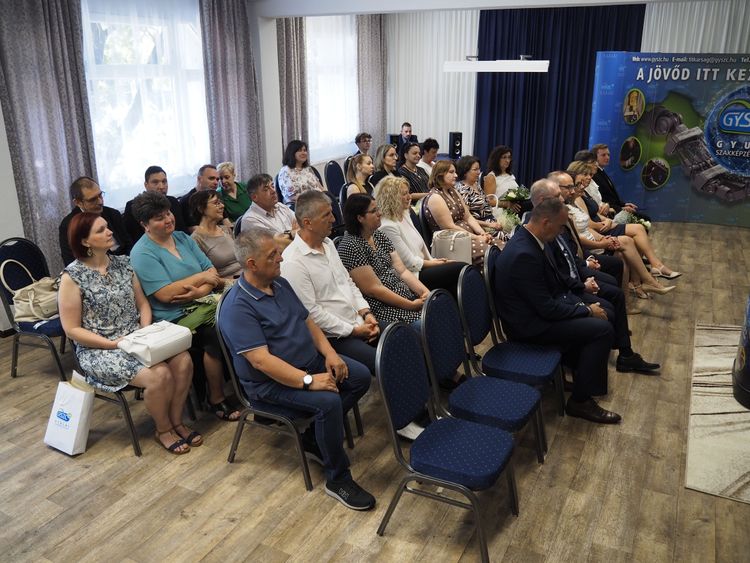 Elismerés a szakképzésben végzett példamutató szolgálatért – ünnepélyes díjátadó a Gyulai Szakképzési Centrumban