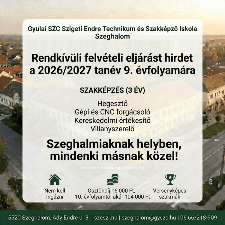Rendkívüli felvételi eljárás