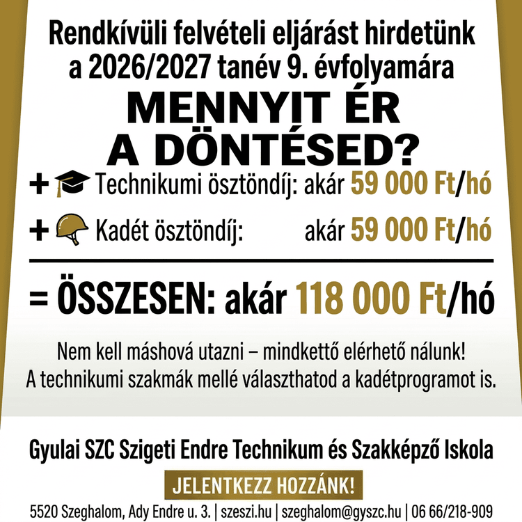 Jelentkezz hozzánk