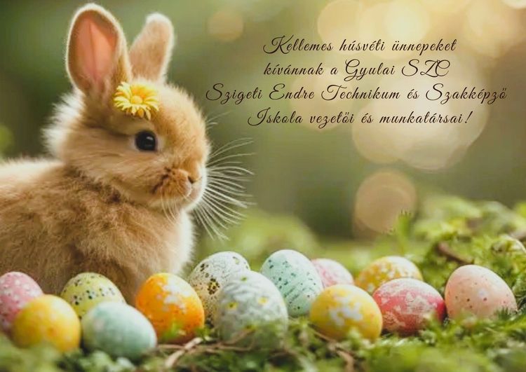Kellemes húsvéti ünnepeket kívánunk!