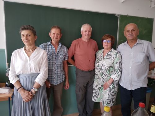 Nyugdíjas kollégák köszöntése